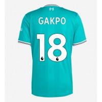 Fotbalové Dres Liverpool Cody Gakpo #18 Alternativní 2025-26 Krátký Rukáv